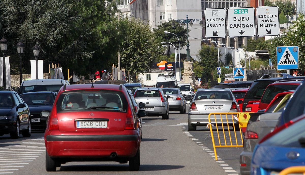 Avenida de Ourense en Marín