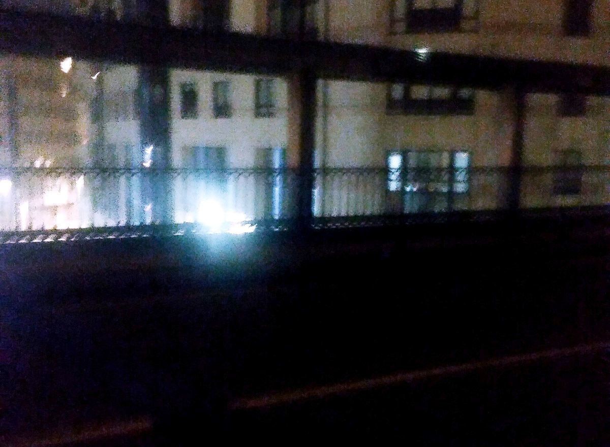 Puente de A Barca sin luz