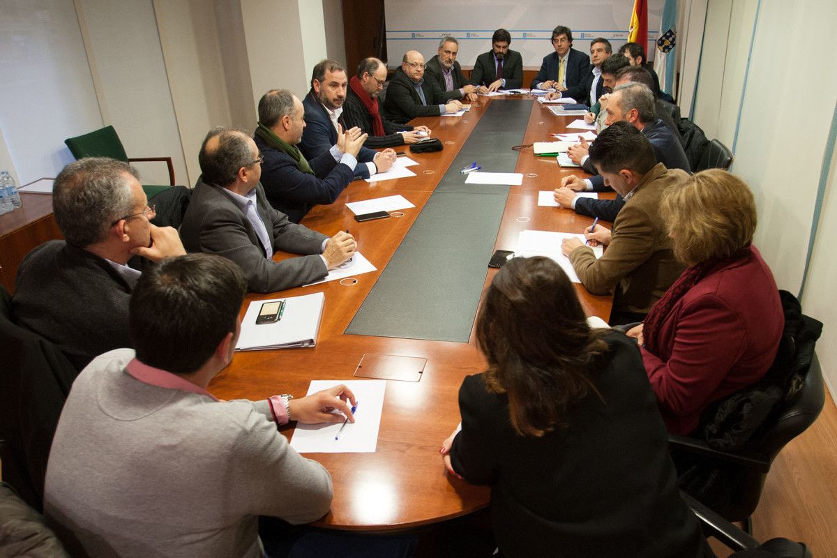 Reunión entre Augas de Galicia y los concellos afectados por el trasvase del Verdugo