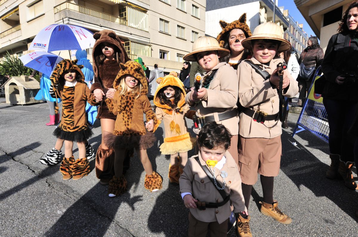 Concurso infantil de disfraces en Sanxenxo