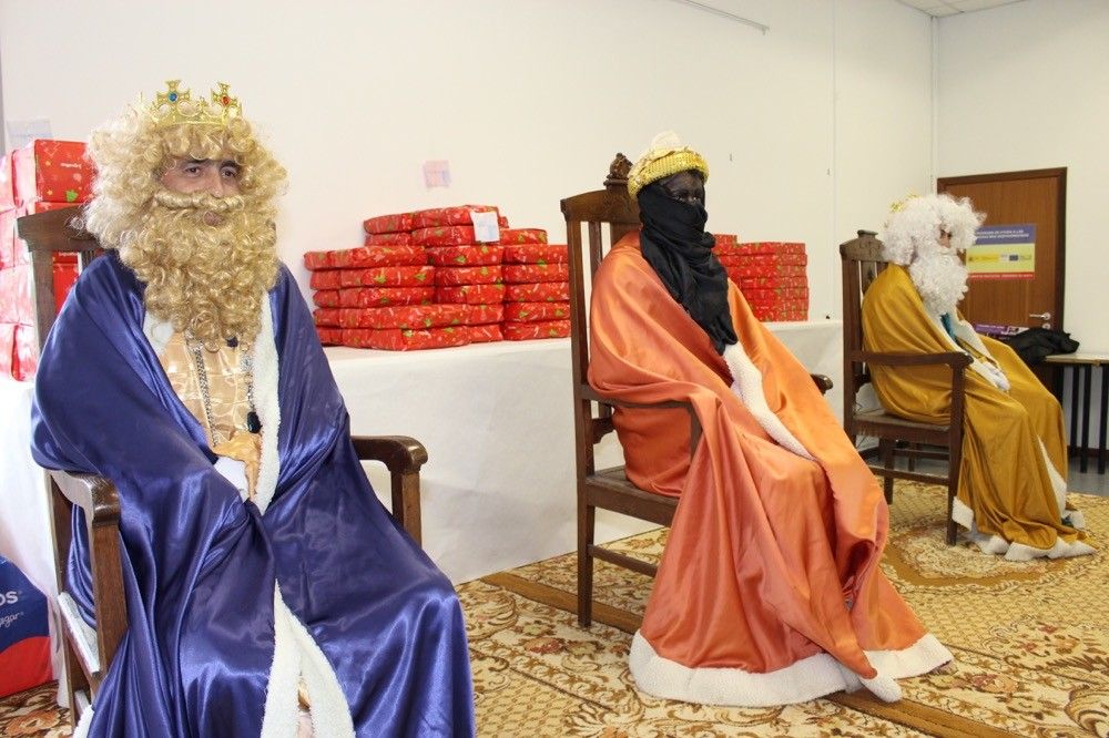 Los Reyes Magos no concello da Lama