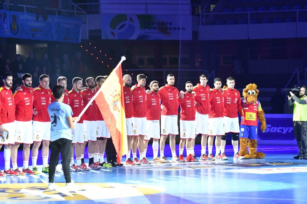 Partido entre las selecciones de España y Argentina en el Municipal