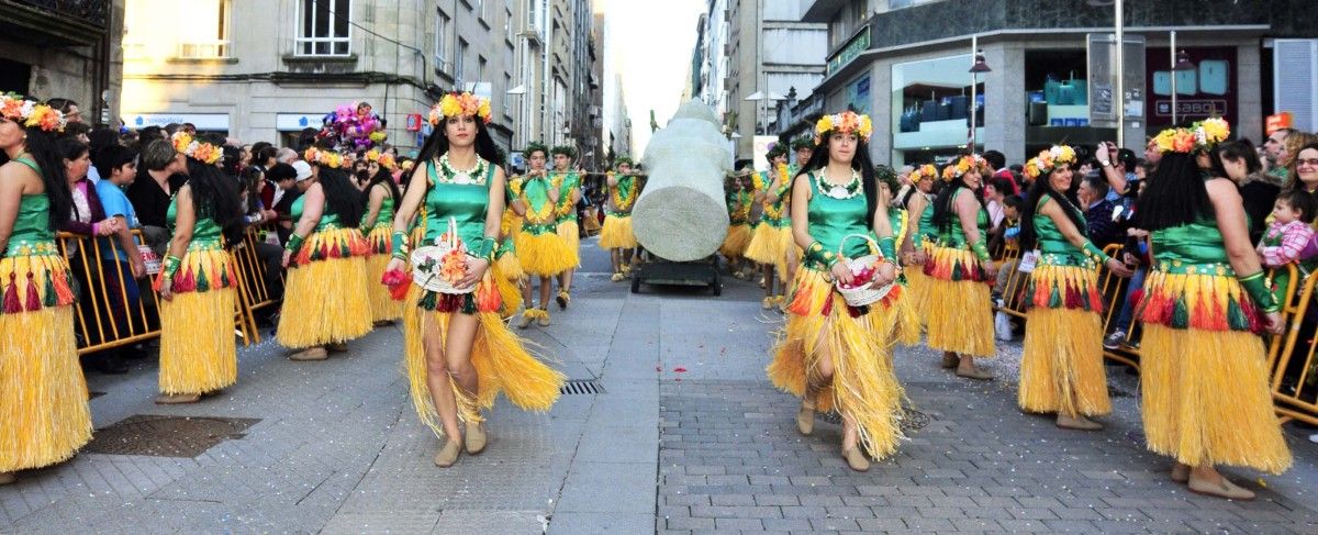 Desfile de Entroido 2014 en Pontevedra 