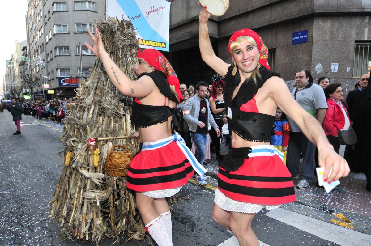 Desfile de Entroido 2014 en Pontevedra 