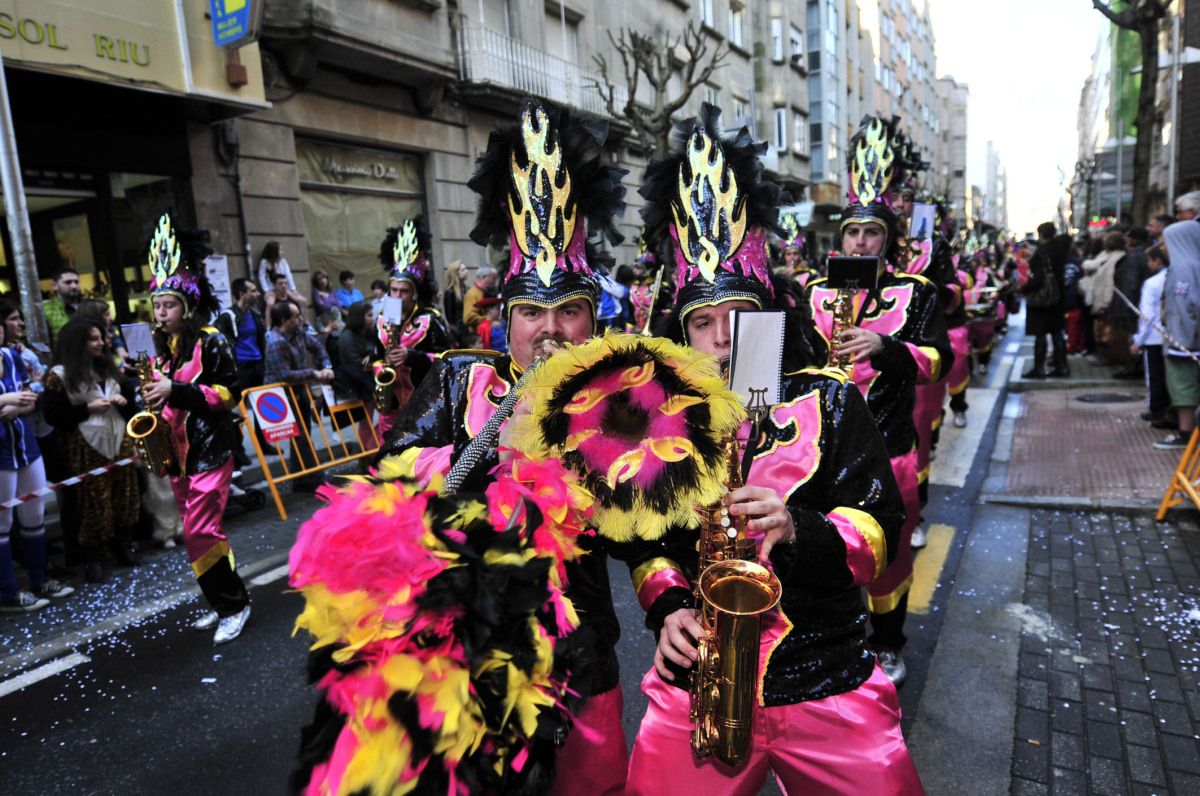 Desfile de Entroido 2014 en Pontevedra