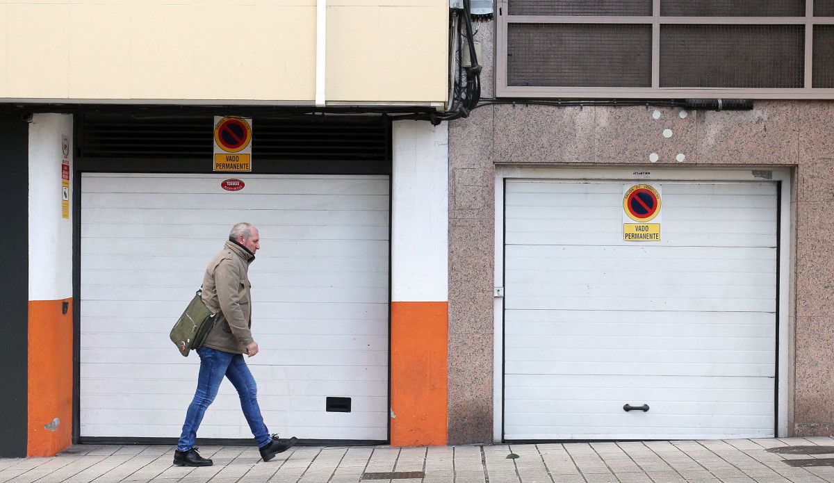 Vados permanentes en garajes