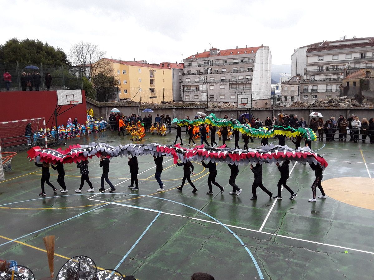 Carnaval en el colegio La Inmaculada de Marín