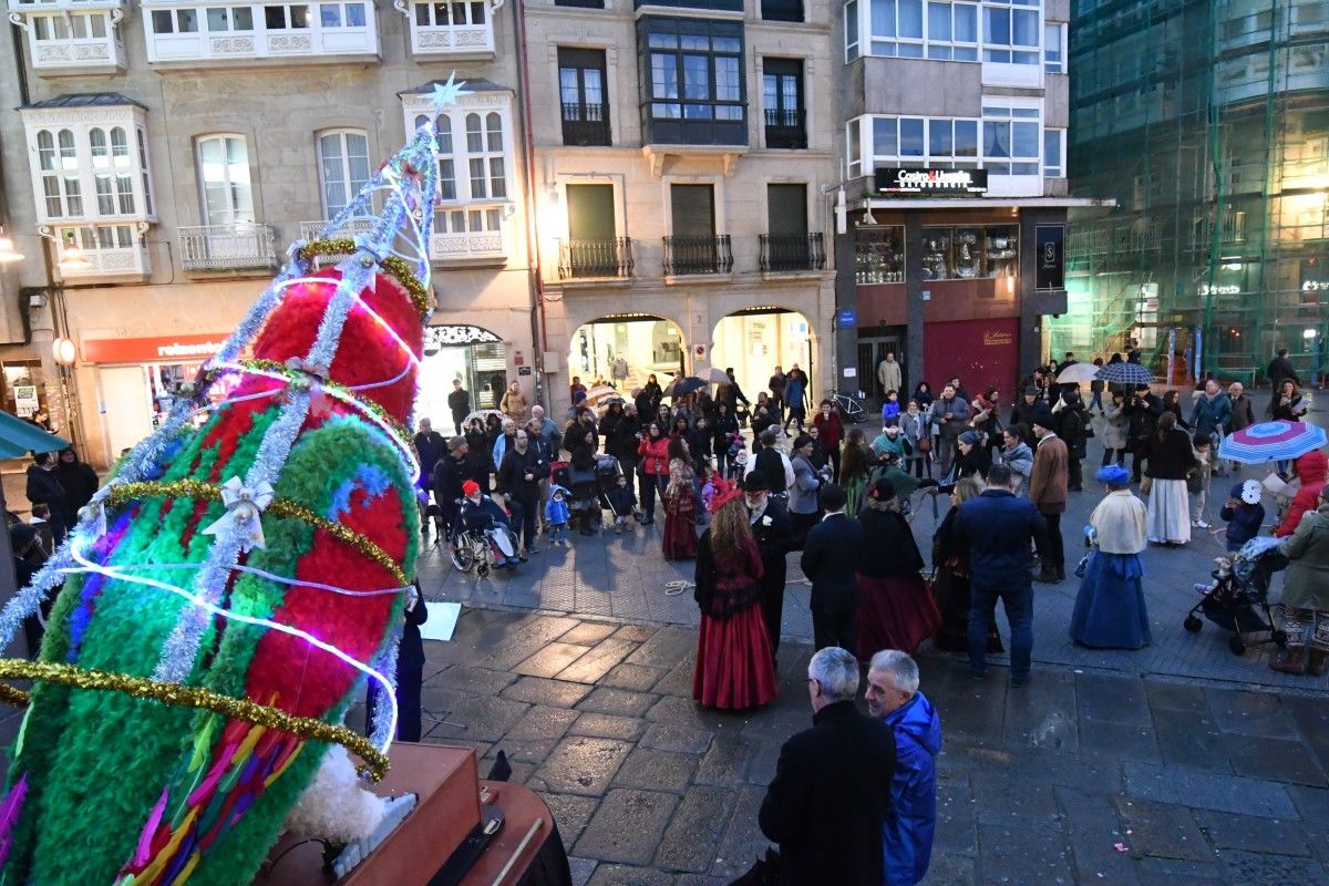 Recreación de la botica de don Perfecto Feijoo en A Peregrina