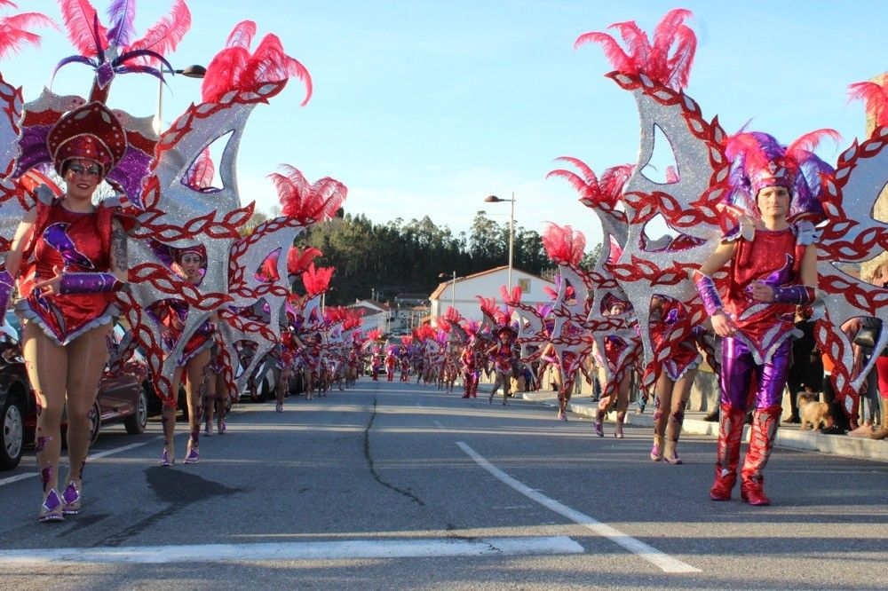 Desfile central del Entroido en A Lama 2018