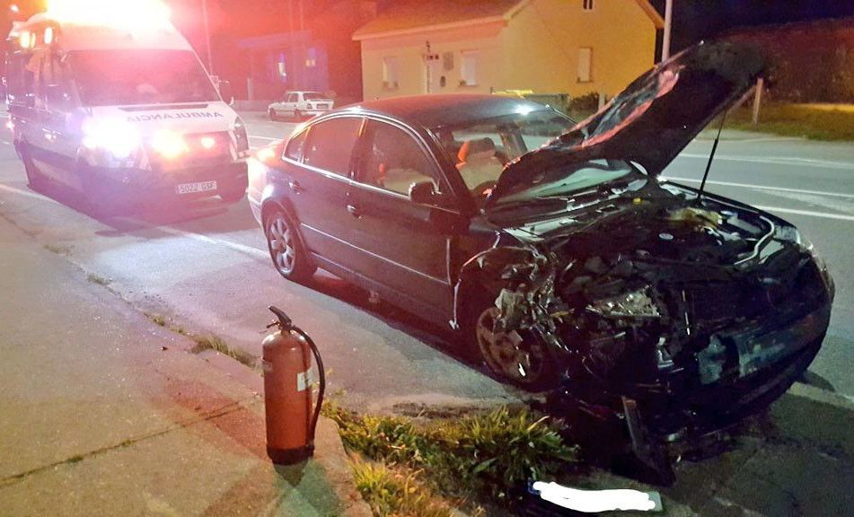 Accidente de tráfico en Cambados