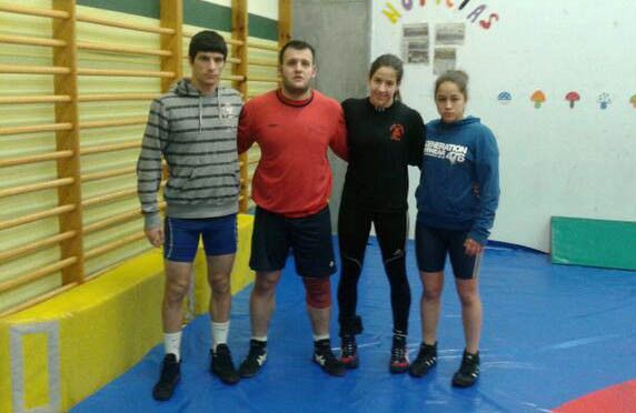 Pablo García, Marcos Miragaya, Lidia Pérez y Carmen Salgado