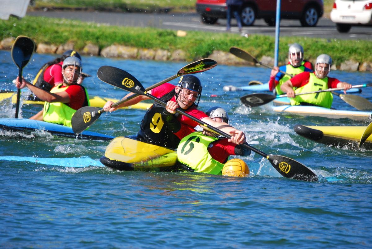 Prueba de la Liga Gallega de Kayak de Mar