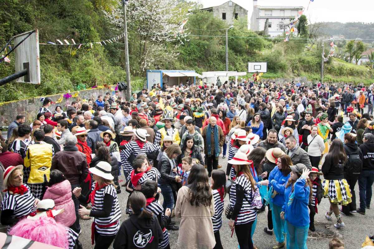 Entroido de San Xulián en Marín