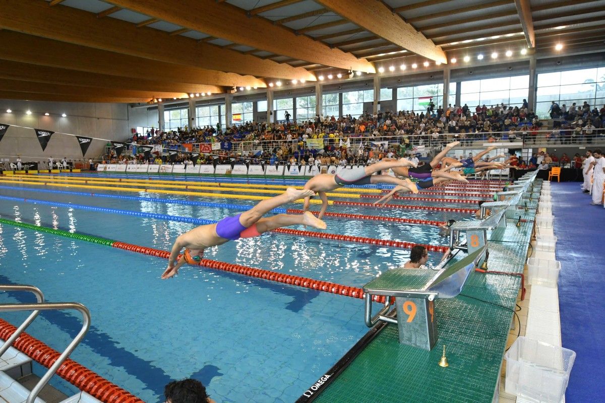 Campeonato de España Infantil de Natación de Invierno en Pontemuíños