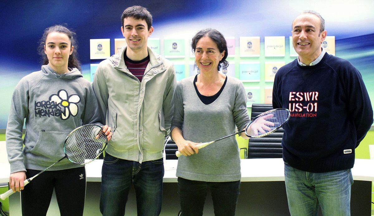 Presentación del Campeonato Gallego Absoluto de Bádminton