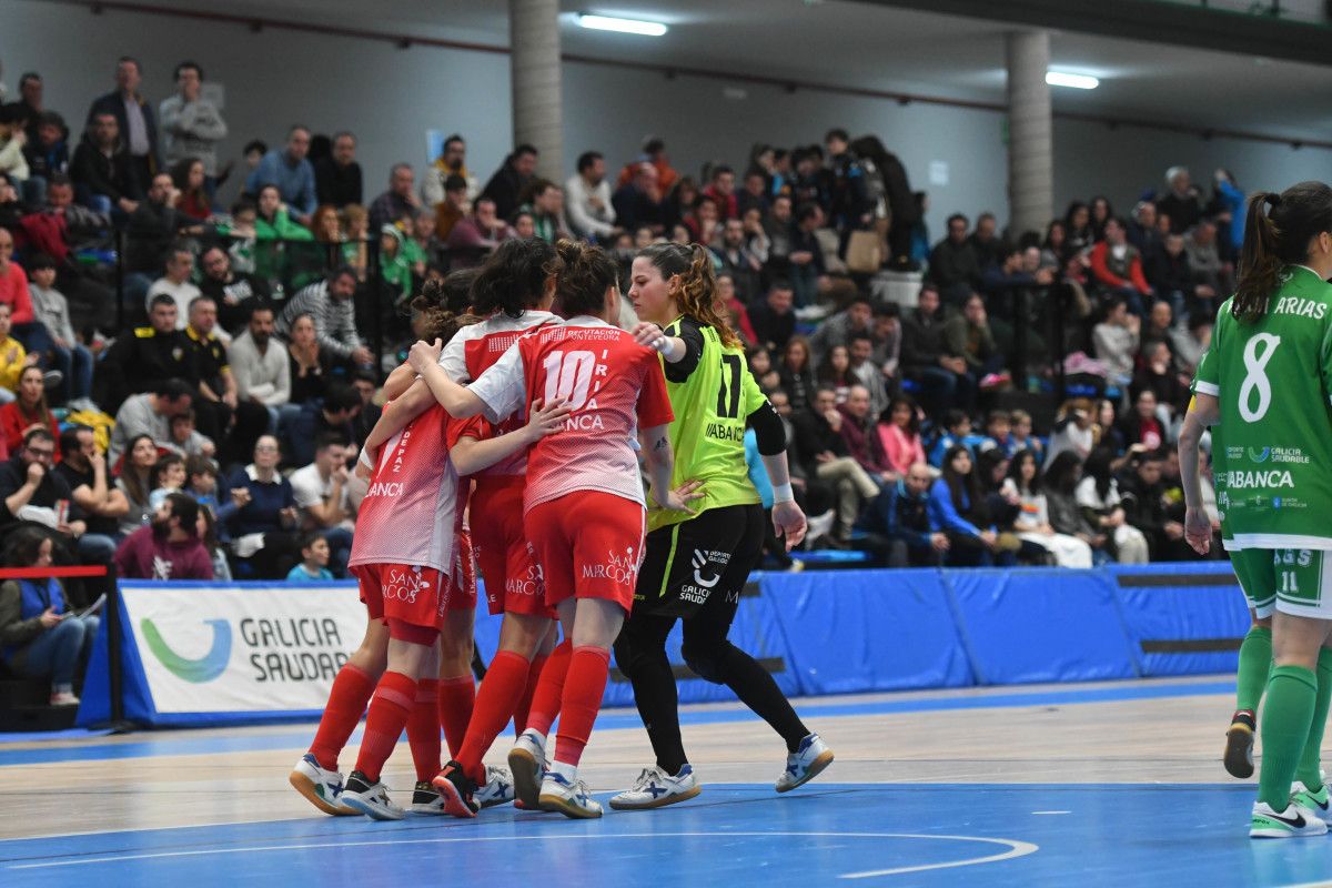 Semifinal de la Copa Galicia entre Poio Pescamar y Cidade das Burgas