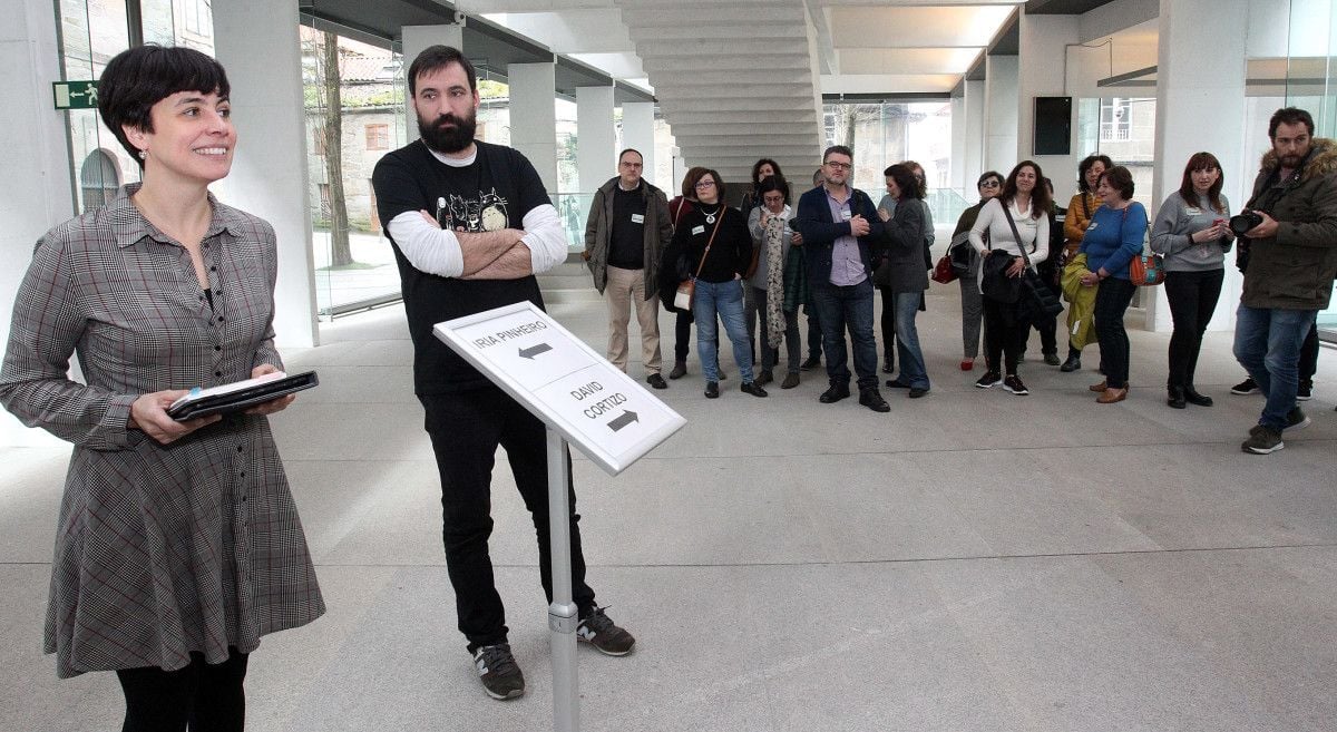 Visitas Cruzadas en el Museo con Iria Pinheiro y David Cortizo