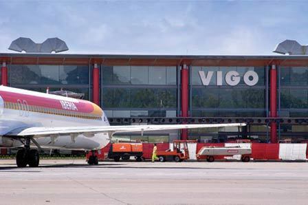 Terminal de pasaxeiros do aeroporto de Vigo