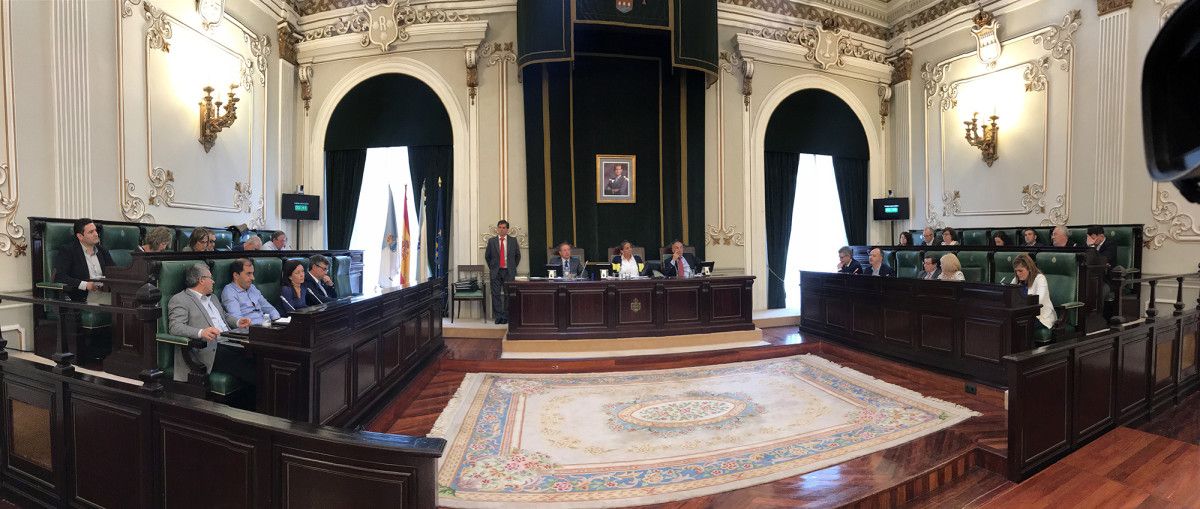 Pleno de la Deputación de Pontevedra