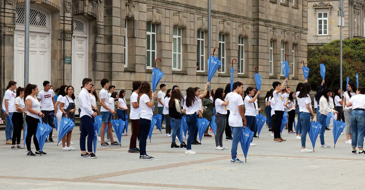 Día de Europa no IES Valle Inclán