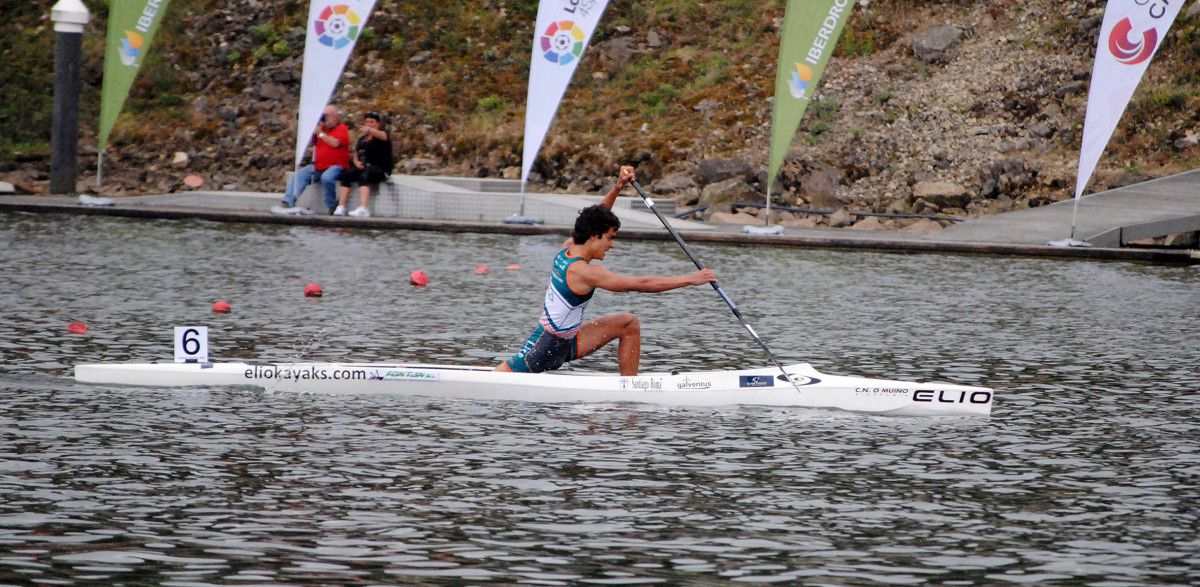 Martín Jácome, en el Campeonato de España de Jóvenes Promesas en Trasona