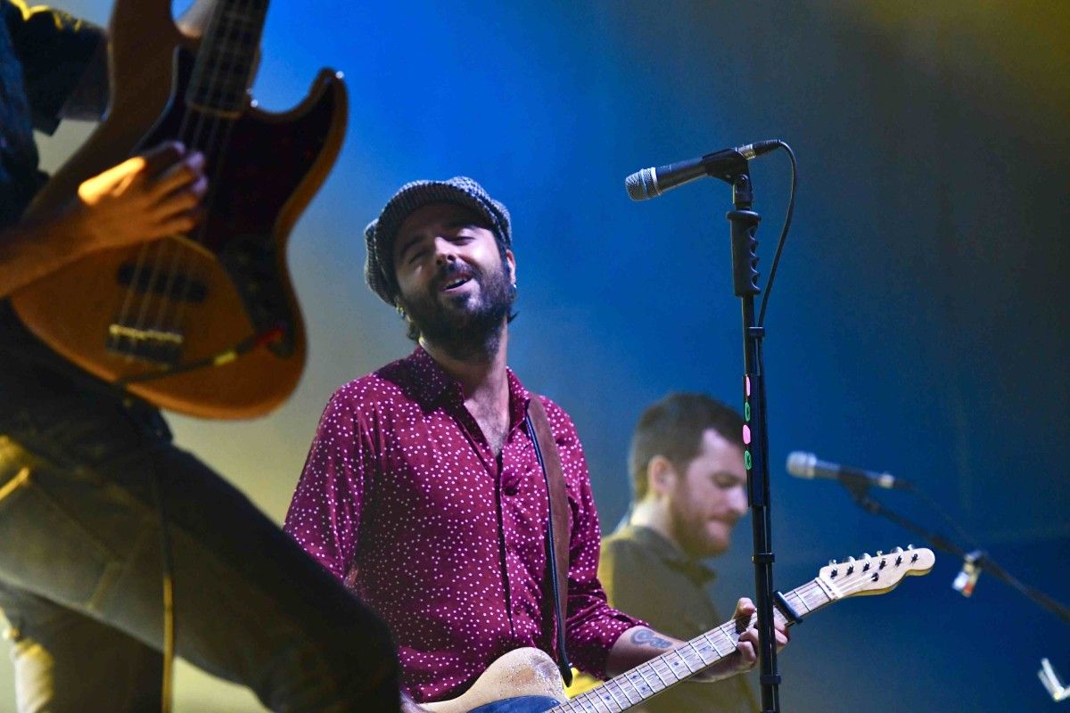 Concierto de Sidecars en la Plaza de España en las Festas da Peregrina 2018