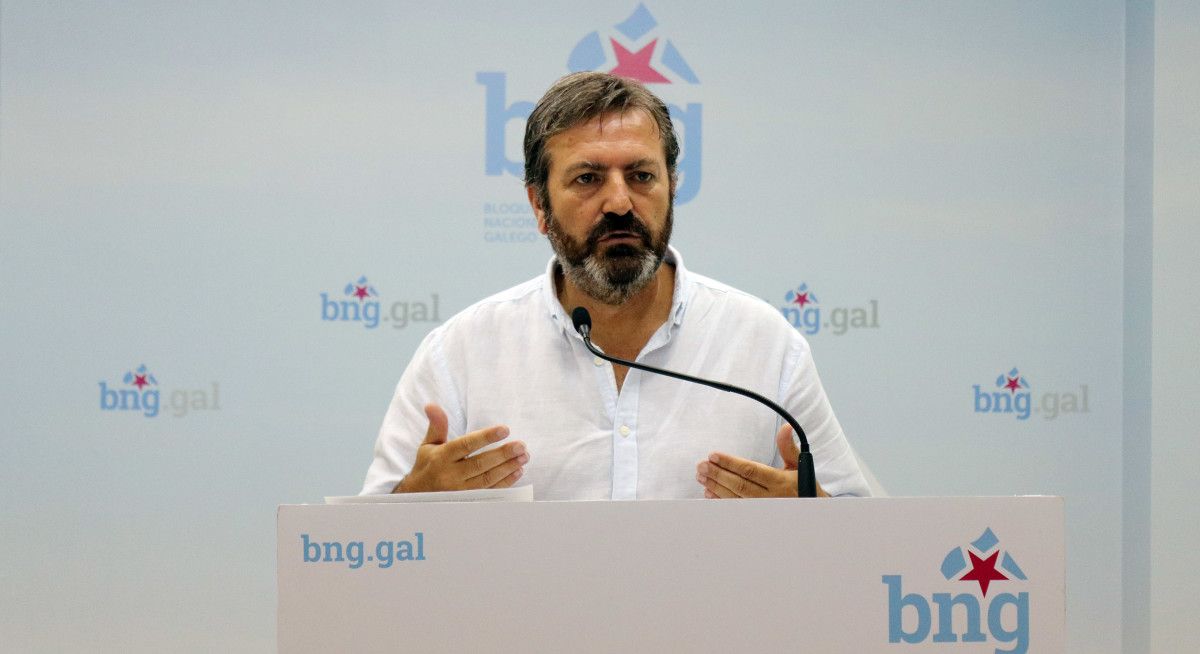 Luis Bará, parlamentario del BNG