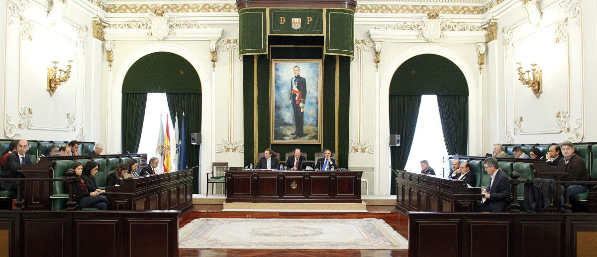 Pleno de la Deputación de Pontevedra