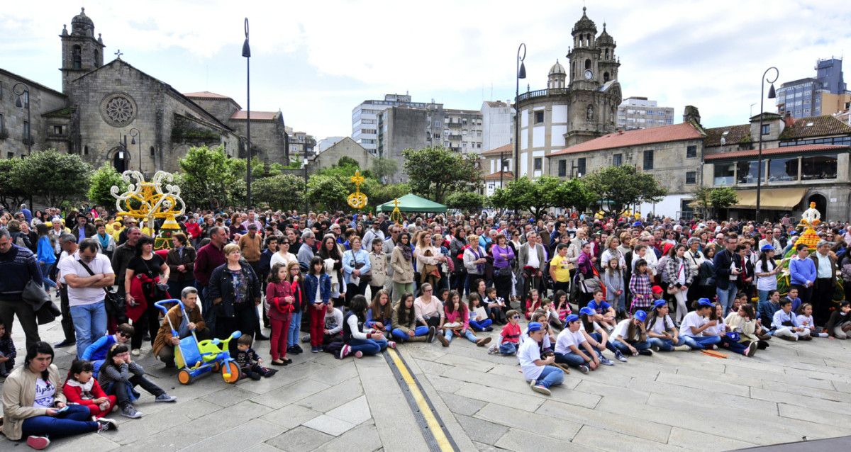 Concurso de maios en Pontevedra