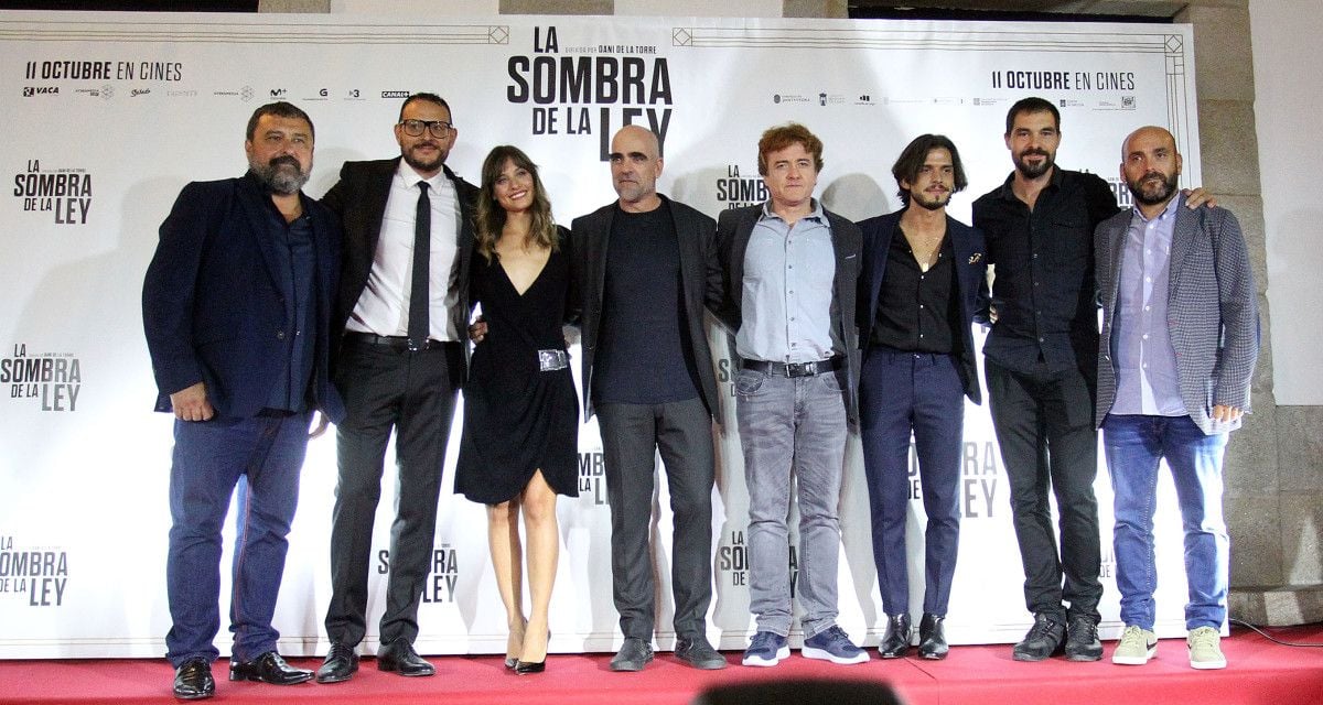 Estreno en Pontevedra de la película "La sombra de la ley"