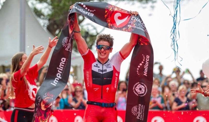 Pablo Dapena, tras ganar el Challenge de Mallorca