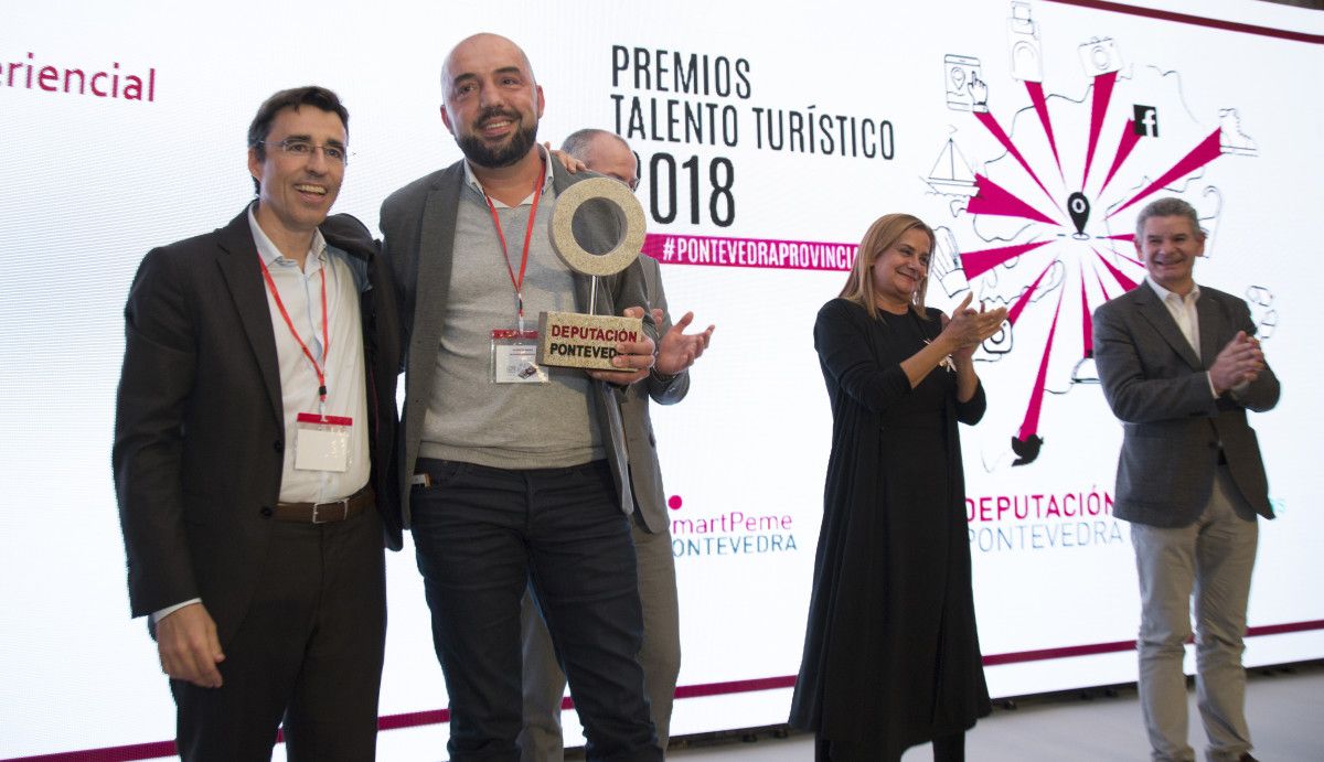 Entrega de los I Premios Talento Turístico de la provincia de Pontevedra