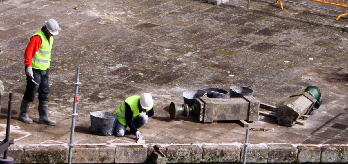 Trabajadores de la construcción