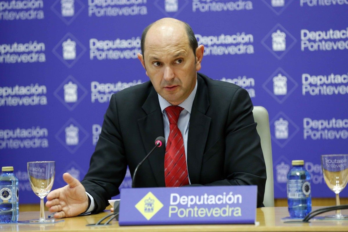 Rafael Louzán, presidente de la Deputación