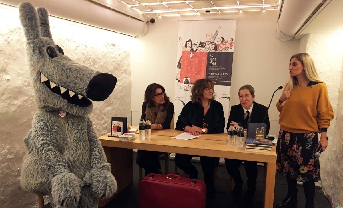 Presentación del Salón do Libro en la librería Lello de Oporto