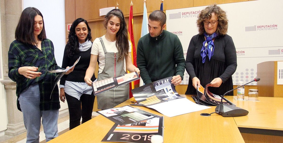 Presentación del calendario del XX Salón do Libro Infantil e Xuvenil de Pontevedra