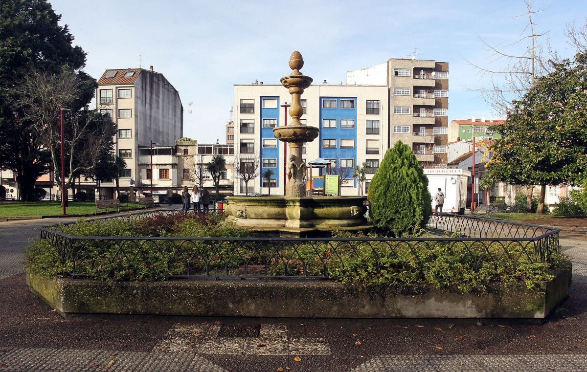 Parque Eguren, en Marín