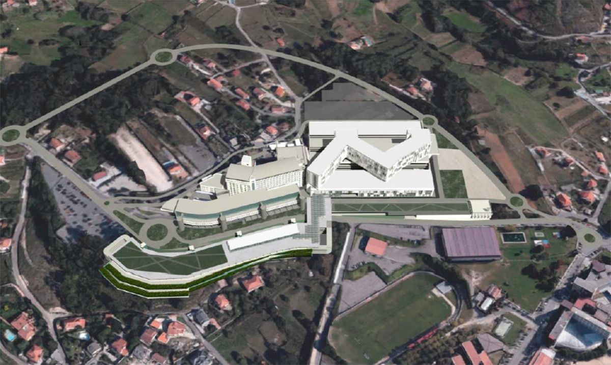 Proyecto de ampliación del hospital Montecelo