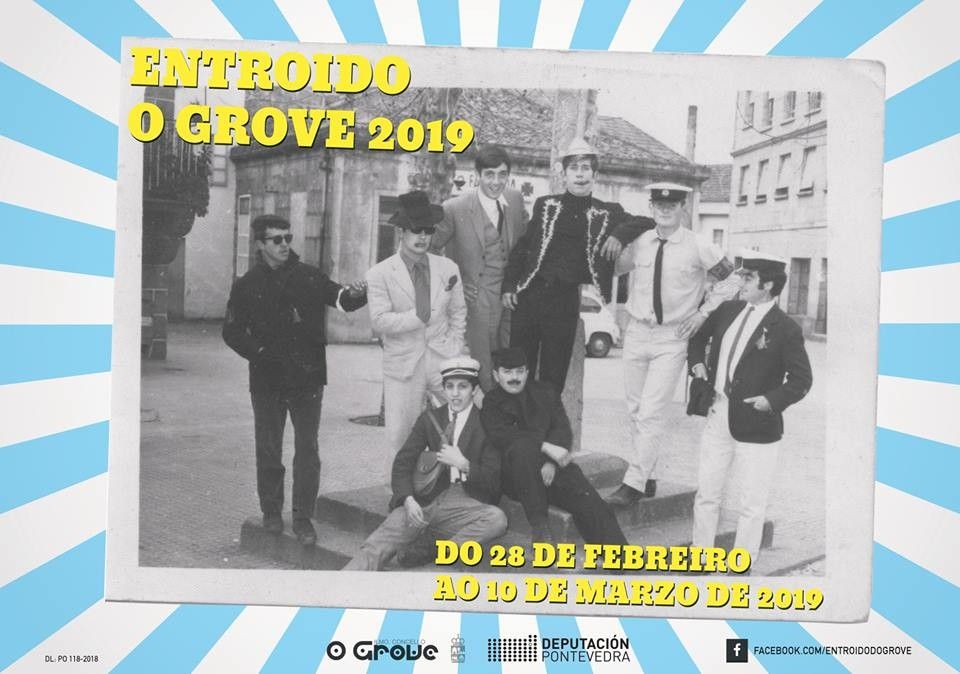 Cartaz do entroido de O Grove