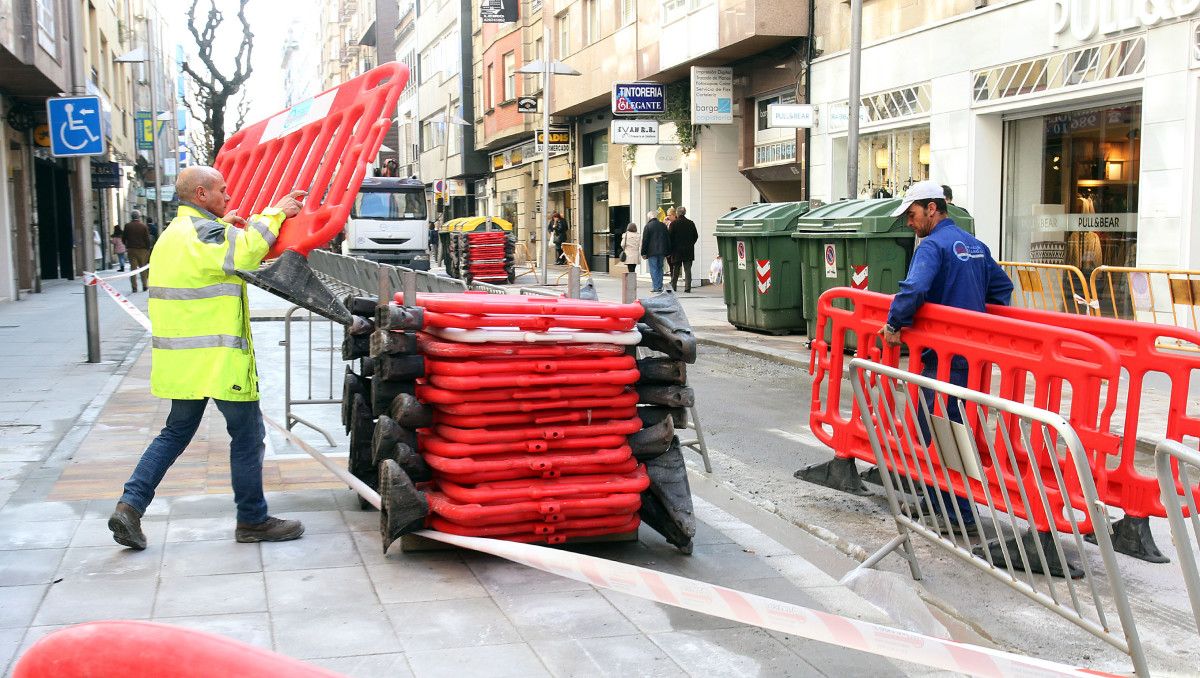 Apertura del tramo en obras de la calle Benito Corbal