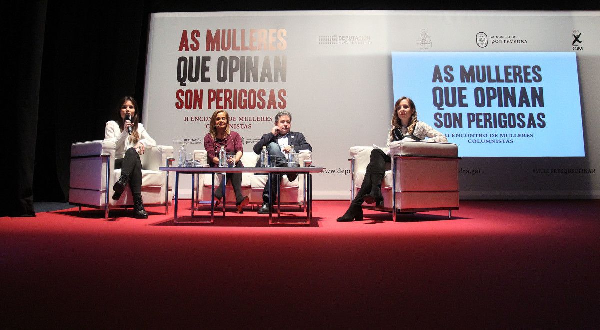 Inauguración de la segunda edición de 'As mulleres que opinan son perigosas'