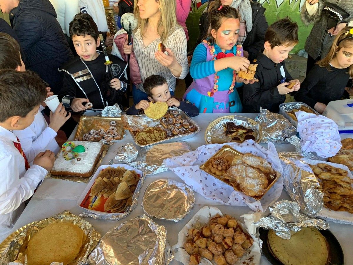 Actividades del Entroido 2019 en el CEIP de Ponte Sampaio