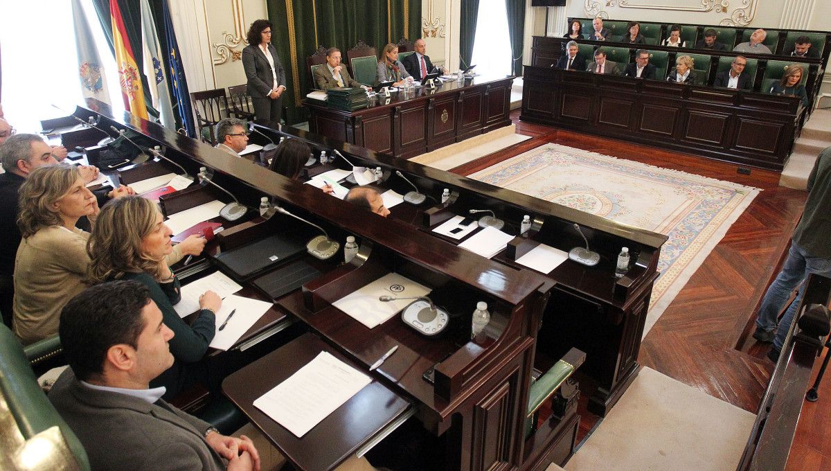 Pleno de la Deputación de Pontevedra