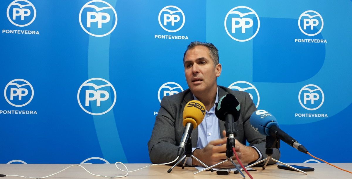 Rafa Domínguez, portavoz del grupo municipal del PP