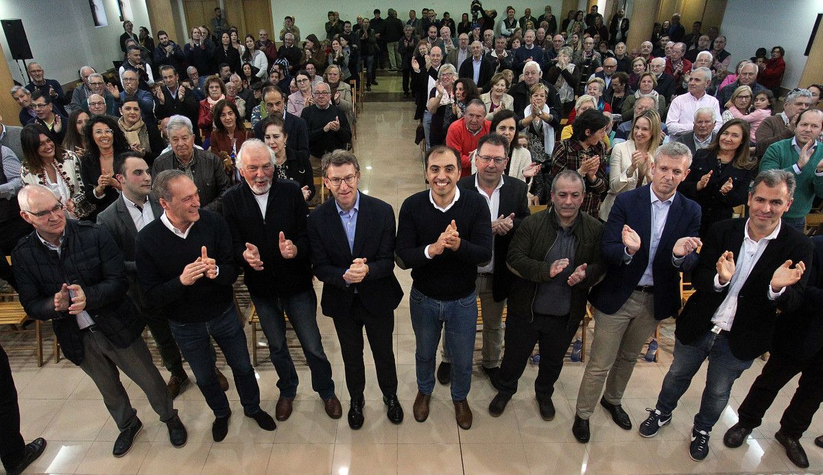 Presentación de los candidatos del PP a las Alcaldías de la comarca de Pontevedra