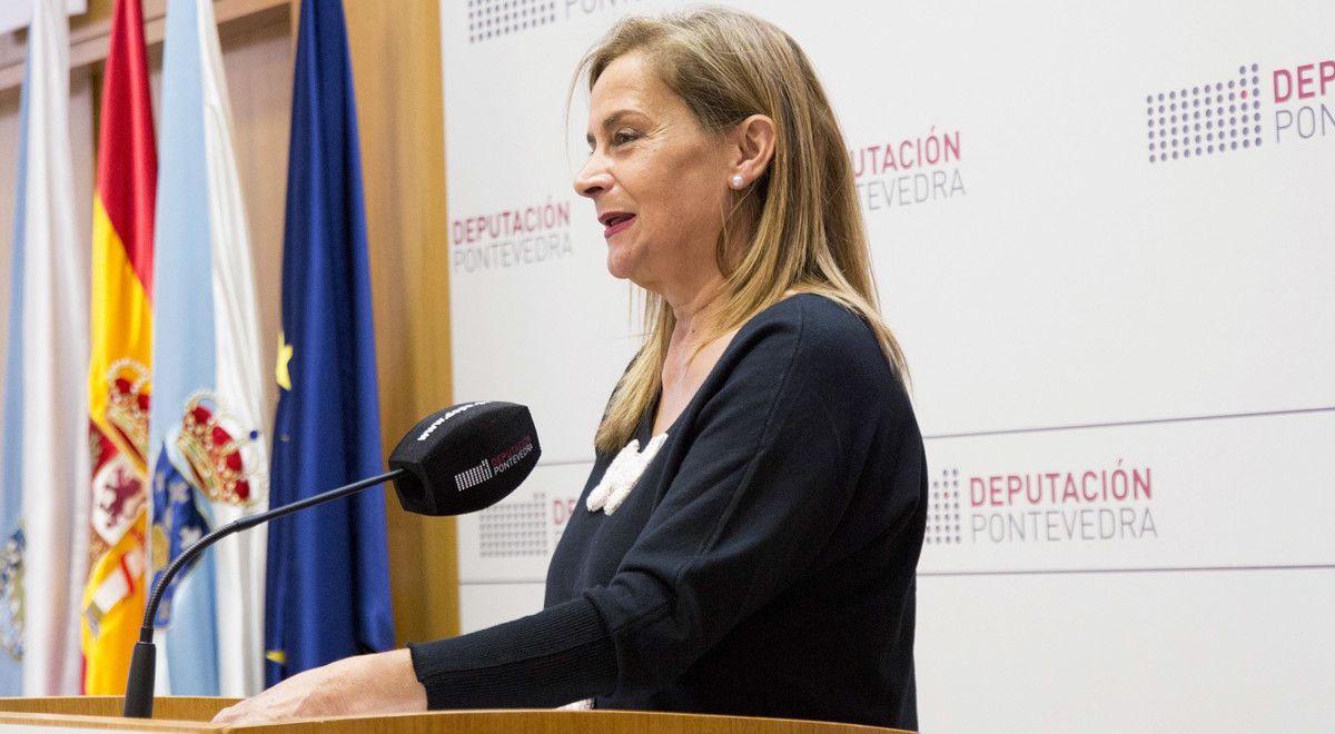 Carmela Silva, presidenta de la Deputación de Pontevedra