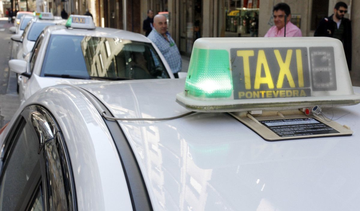 Parada de taxis de Pontevedra