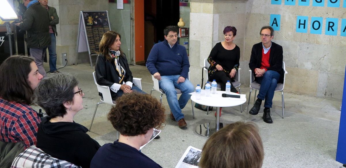 Presentación de la candidatura de Marea Pontevedra