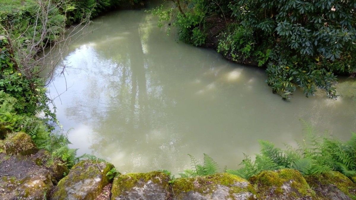 Vertido en el río Gafos