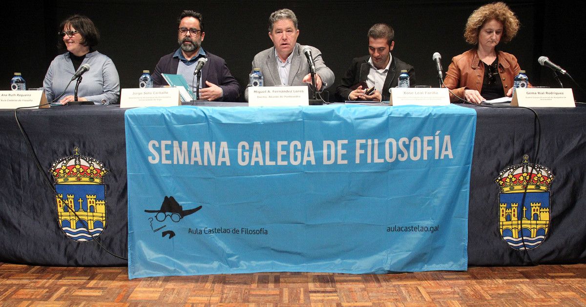 Inauguración da Semana galega de filosofía